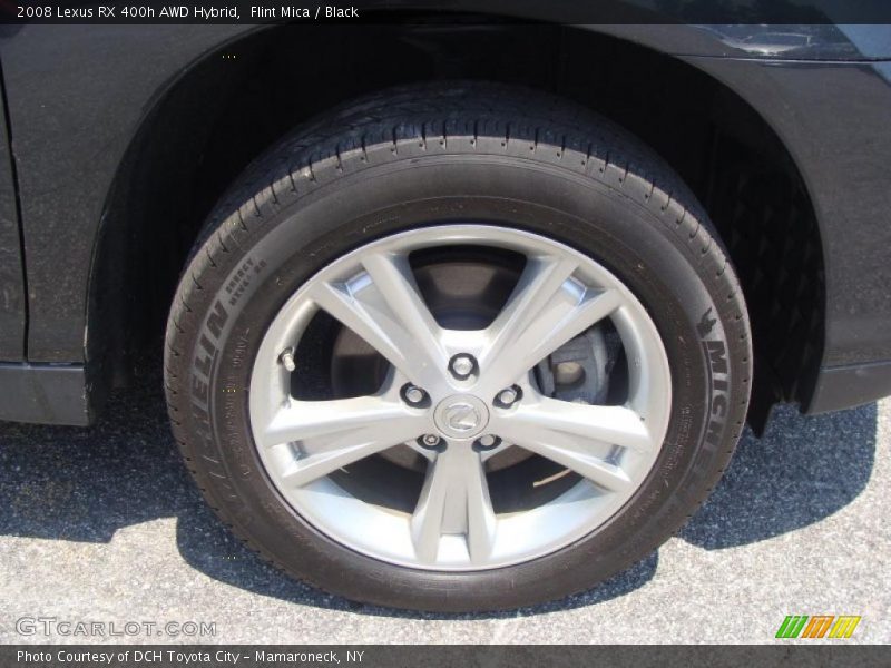 Flint Mica / Black 2008 Lexus RX 400h AWD Hybrid