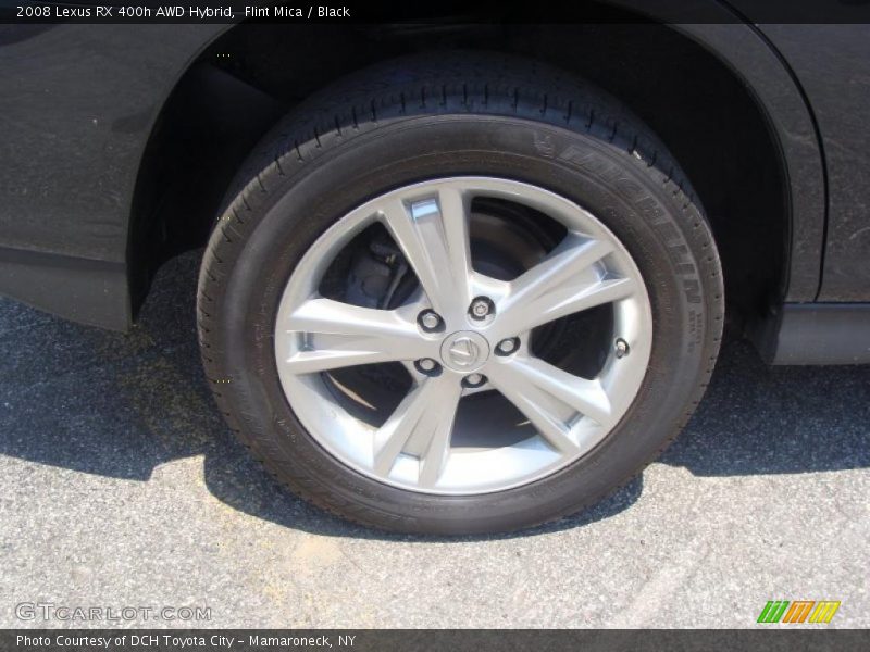 Flint Mica / Black 2008 Lexus RX 400h AWD Hybrid