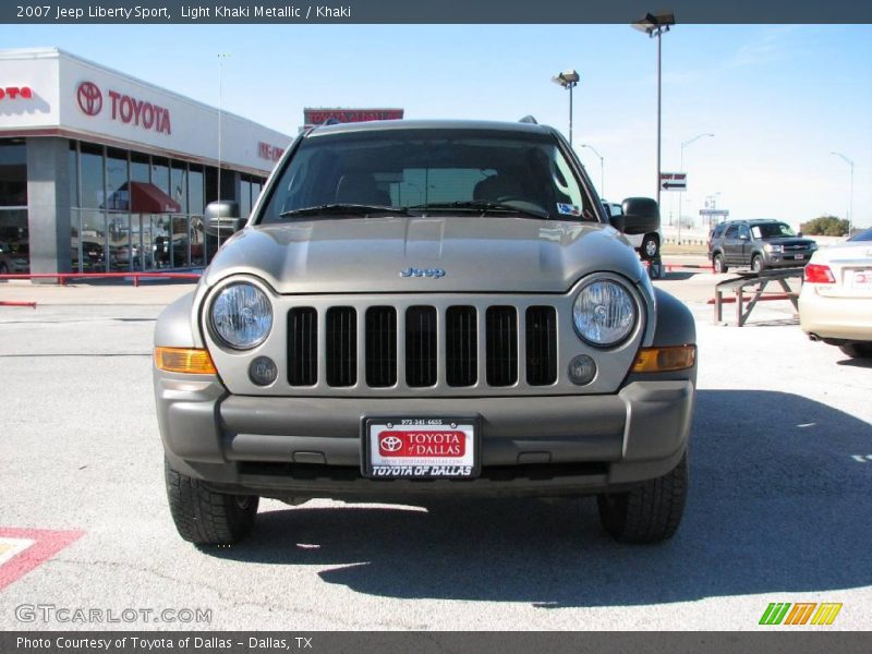 Light Khaki Metallic / Khaki 2007 Jeep Liberty Sport