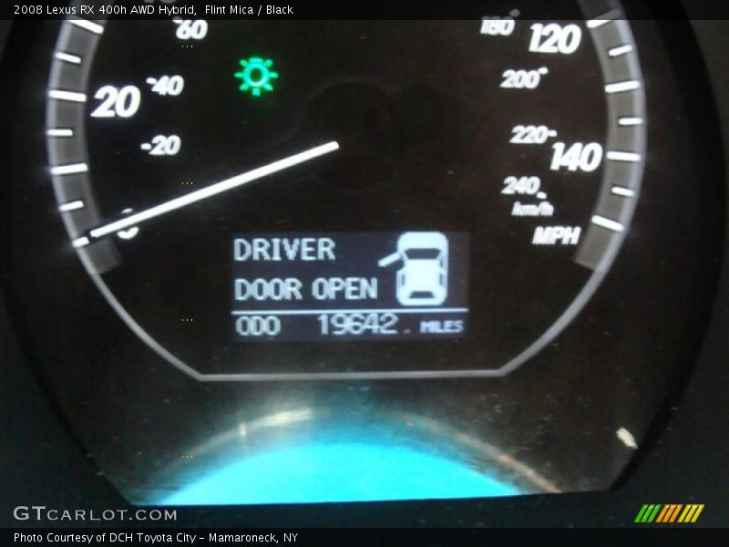 Flint Mica / Black 2008 Lexus RX 400h AWD Hybrid