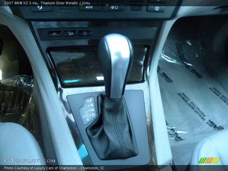Titanium Silver Metallic / Grey 2007 BMW X3 3.0si