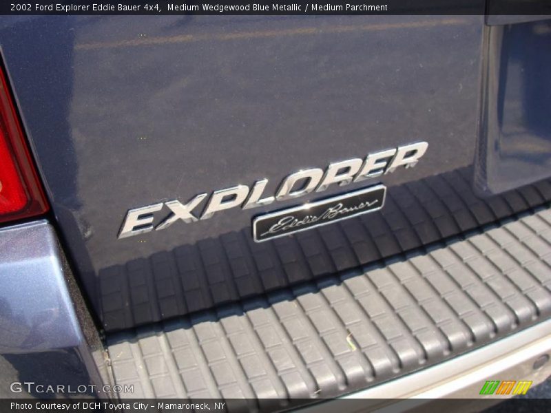 Medium Wedgewood Blue Metallic / Medium Parchment 2002 Ford Explorer Eddie Bauer 4x4