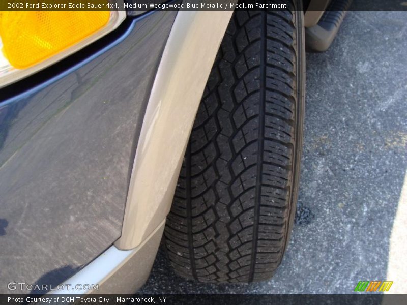 Medium Wedgewood Blue Metallic / Medium Parchment 2002 Ford Explorer Eddie Bauer 4x4