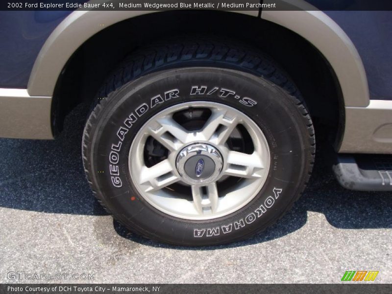 Medium Wedgewood Blue Metallic / Medium Parchment 2002 Ford Explorer Eddie Bauer 4x4
