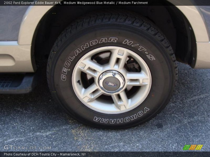 Medium Wedgewood Blue Metallic / Medium Parchment 2002 Ford Explorer Eddie Bauer 4x4