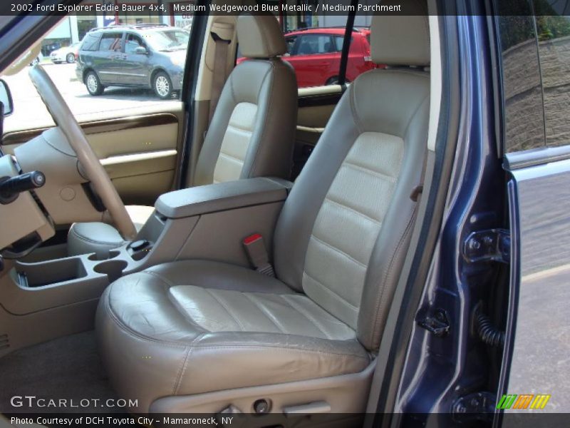 Medium Wedgewood Blue Metallic / Medium Parchment 2002 Ford Explorer Eddie Bauer 4x4