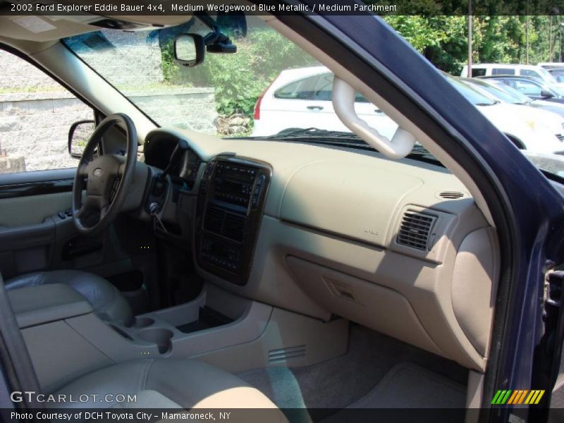 Medium Wedgewood Blue Metallic / Medium Parchment 2002 Ford Explorer Eddie Bauer 4x4