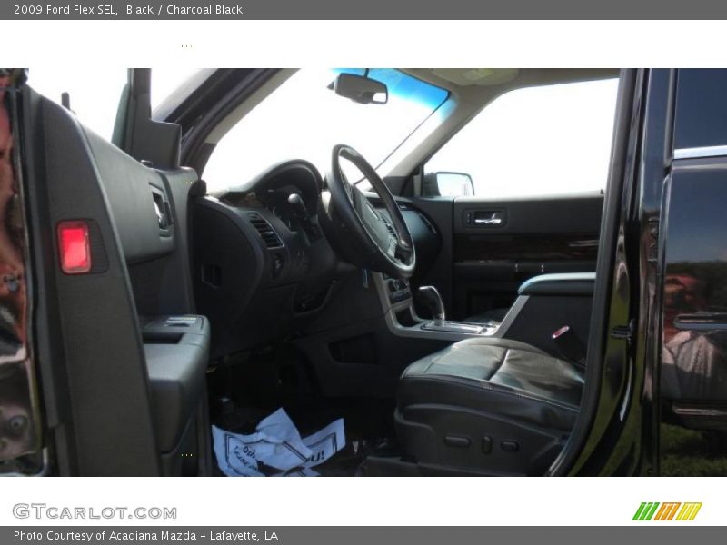 Black / Charcoal Black 2009 Ford Flex SEL