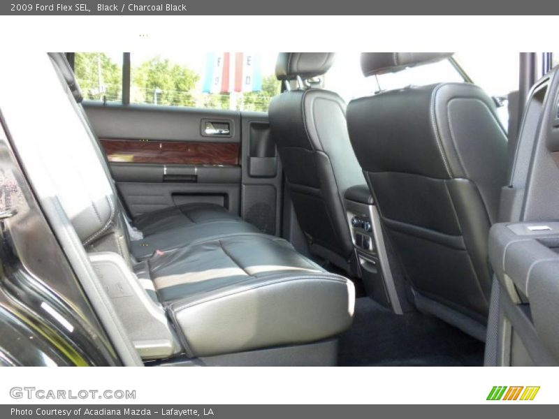 Black / Charcoal Black 2009 Ford Flex SEL