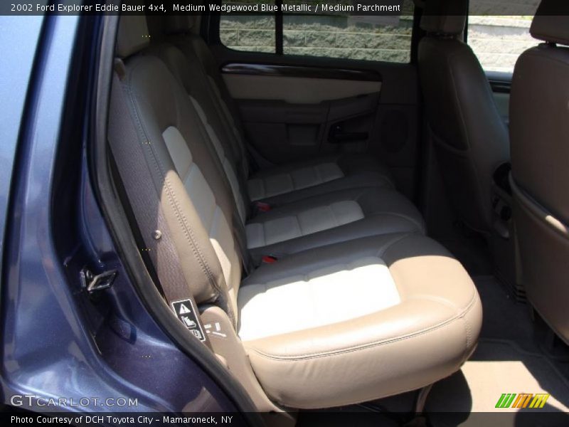 Medium Wedgewood Blue Metallic / Medium Parchment 2002 Ford Explorer Eddie Bauer 4x4