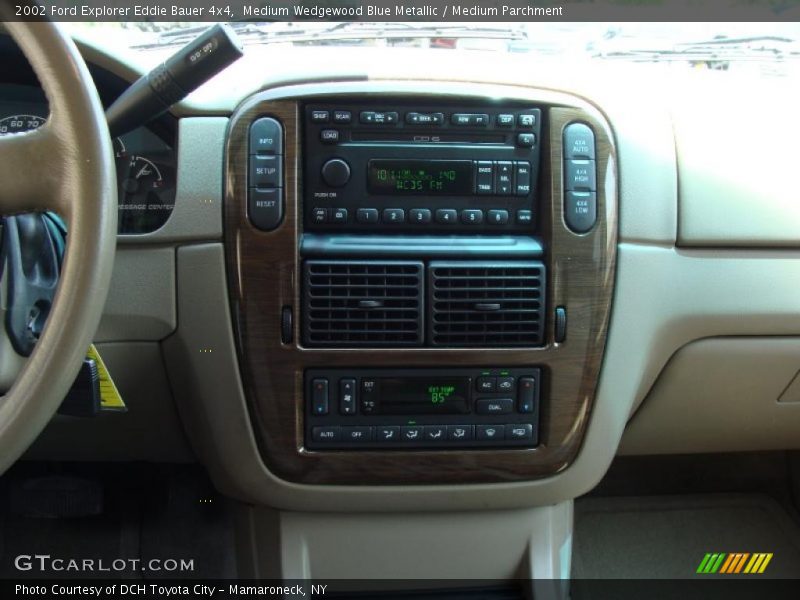Medium Wedgewood Blue Metallic / Medium Parchment 2002 Ford Explorer Eddie Bauer 4x4