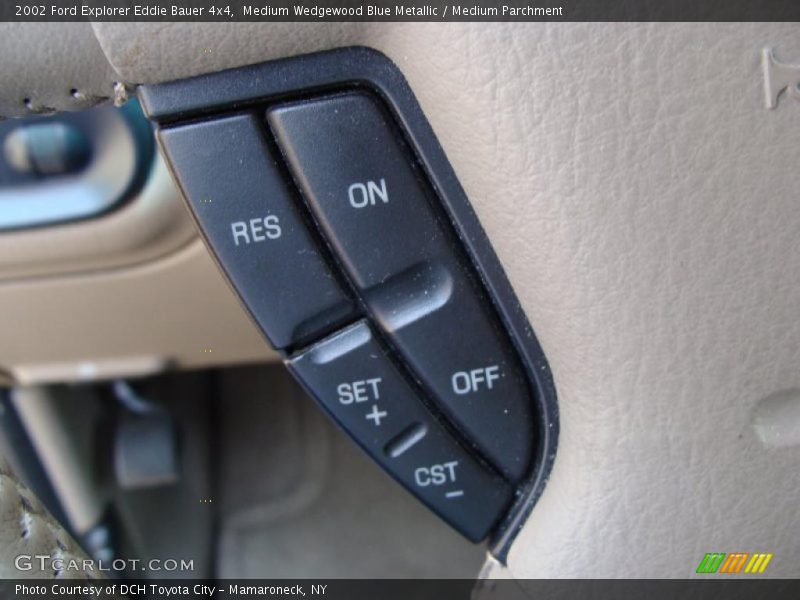 Medium Wedgewood Blue Metallic / Medium Parchment 2002 Ford Explorer Eddie Bauer 4x4