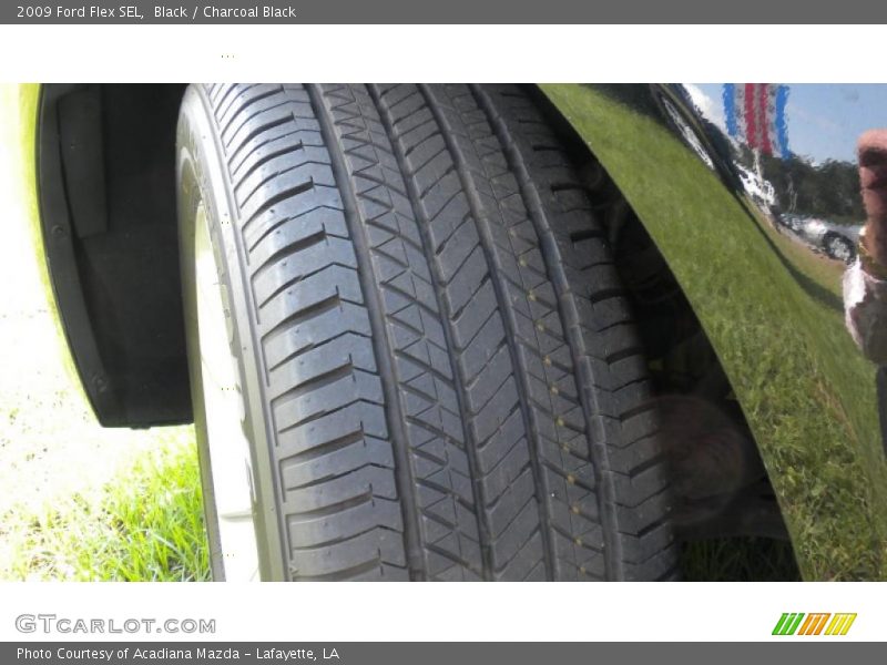 Black / Charcoal Black 2009 Ford Flex SEL