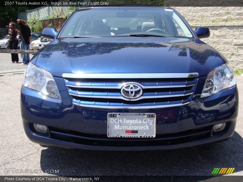 Indigo Ink Blue Pearl / Light Gray 2007 Toyota Avalon XLS