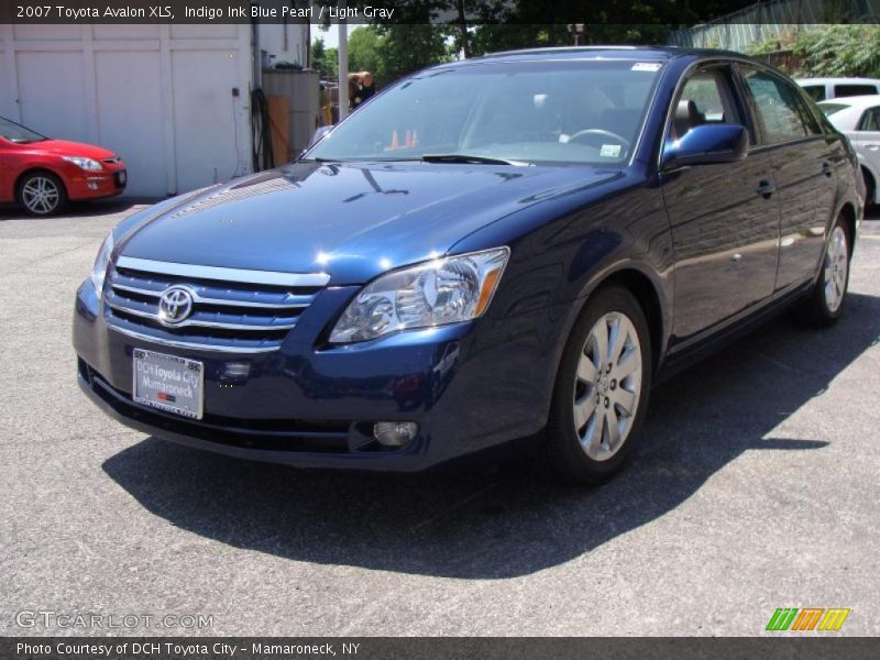 Indigo Ink Blue Pearl / Light Gray 2007 Toyota Avalon XLS