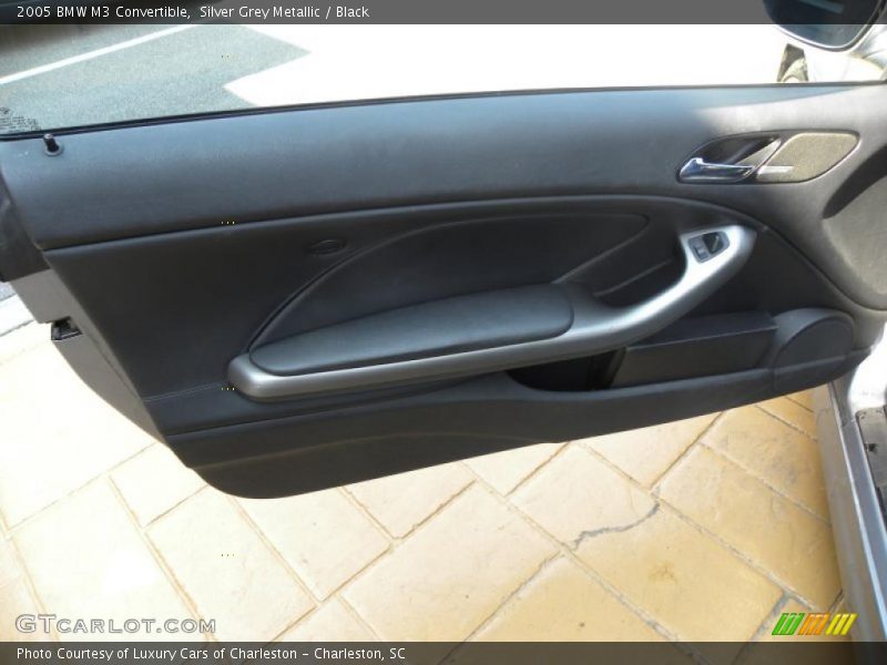 Silver Grey Metallic / Black 2005 BMW M3 Convertible
