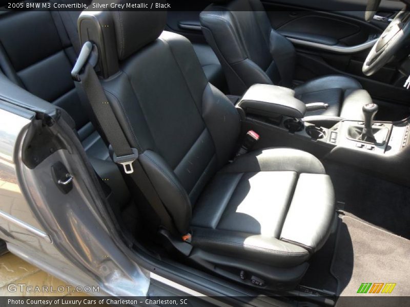 Silver Grey Metallic / Black 2005 BMW M3 Convertible