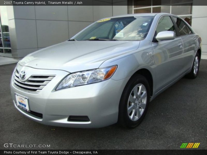 Titanium Metallic / Ash 2007 Toyota Camry Hybrid