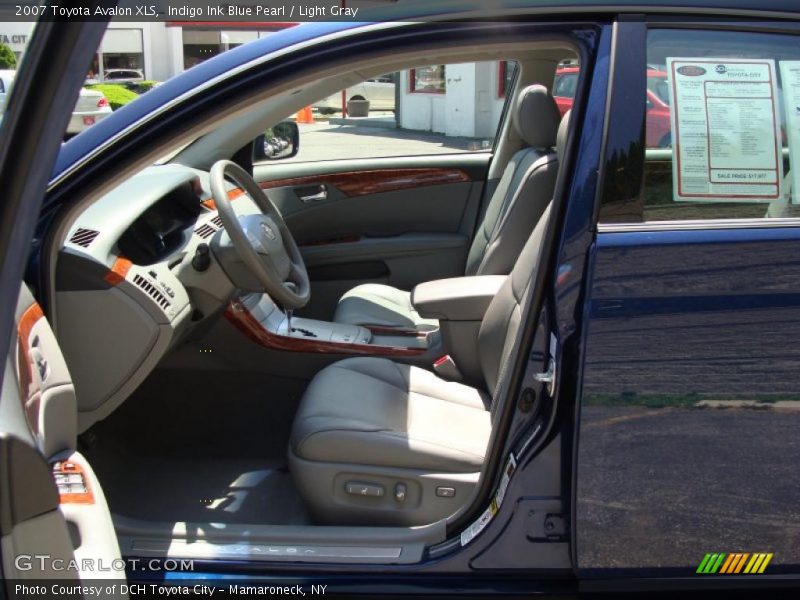 Indigo Ink Blue Pearl / Light Gray 2007 Toyota Avalon XLS