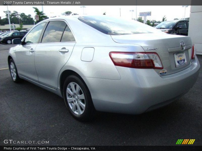 Titanium Metallic / Ash 2007 Toyota Camry Hybrid