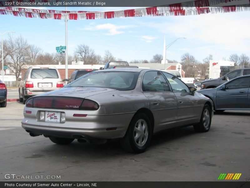 Light Sandrift Metallic / Beige 1997 Oldsmobile Aurora