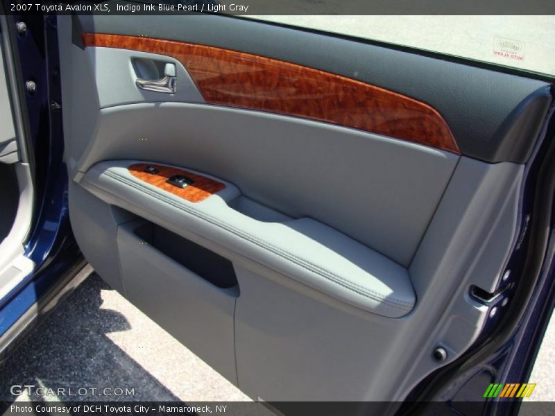 Indigo Ink Blue Pearl / Light Gray 2007 Toyota Avalon XLS