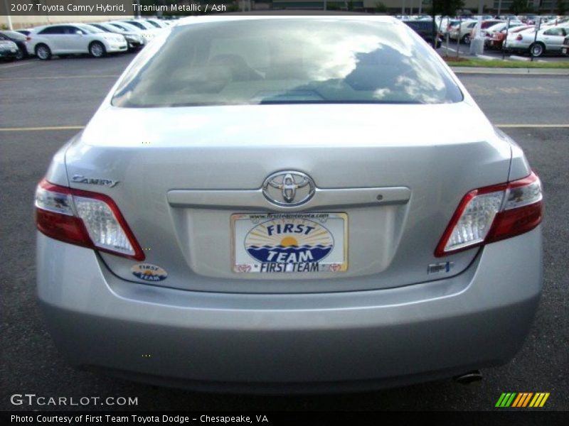 Titanium Metallic / Ash 2007 Toyota Camry Hybrid