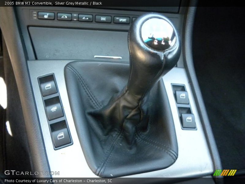 Silver Grey Metallic / Black 2005 BMW M3 Convertible