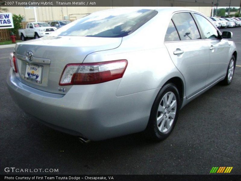 Titanium Metallic / Ash 2007 Toyota Camry Hybrid