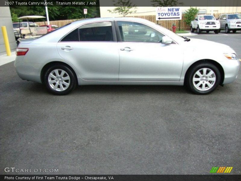 Titanium Metallic / Ash 2007 Toyota Camry Hybrid