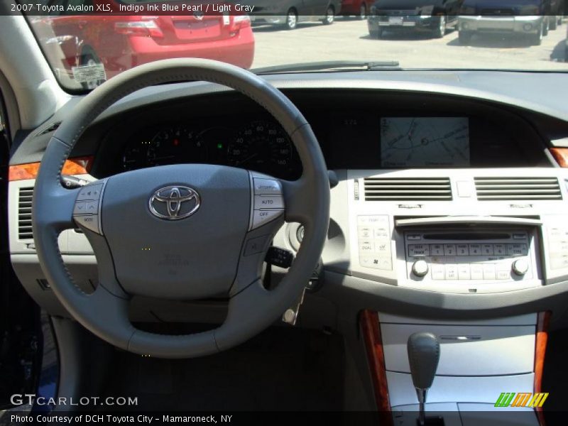 Indigo Ink Blue Pearl / Light Gray 2007 Toyota Avalon XLS