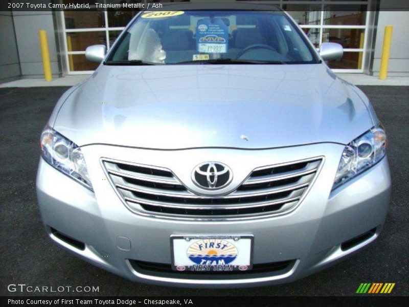 Titanium Metallic / Ash 2007 Toyota Camry Hybrid