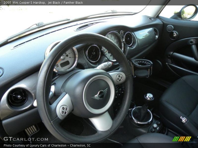 Jet Black / Panther Black 2005 Mini Cooper S Hardtop