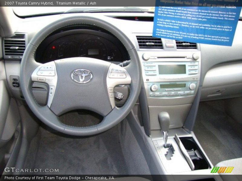 Titanium Metallic / Ash 2007 Toyota Camry Hybrid