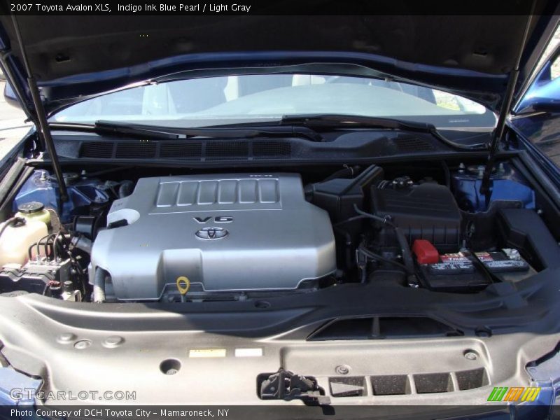 Indigo Ink Blue Pearl / Light Gray 2007 Toyota Avalon XLS