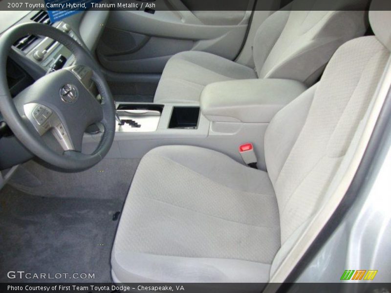 Titanium Metallic / Ash 2007 Toyota Camry Hybrid