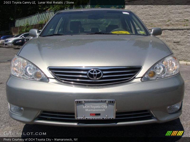 Lunar Mist Metallic / Stone 2003 Toyota Camry LE