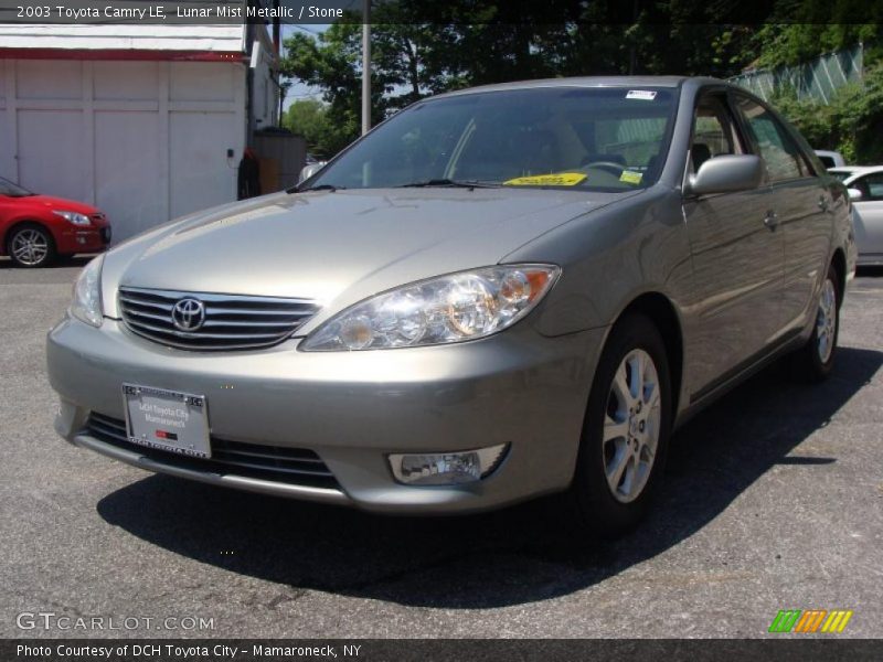 Lunar Mist Metallic / Stone 2003 Toyota Camry LE