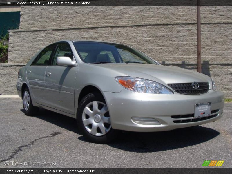 Lunar Mist Metallic / Stone 2003 Toyota Camry LE