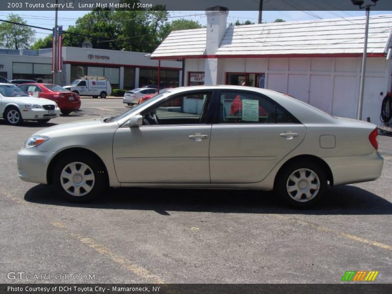 Lunar Mist Metallic / Stone 2003 Toyota Camry LE