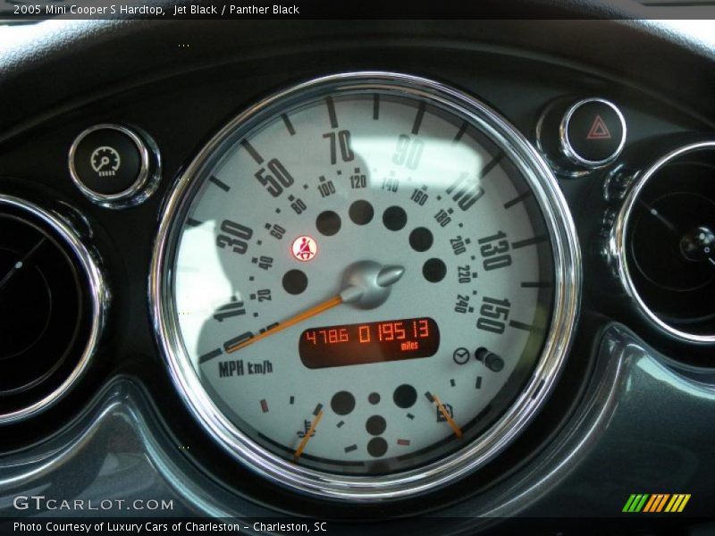 Jet Black / Panther Black 2005 Mini Cooper S Hardtop