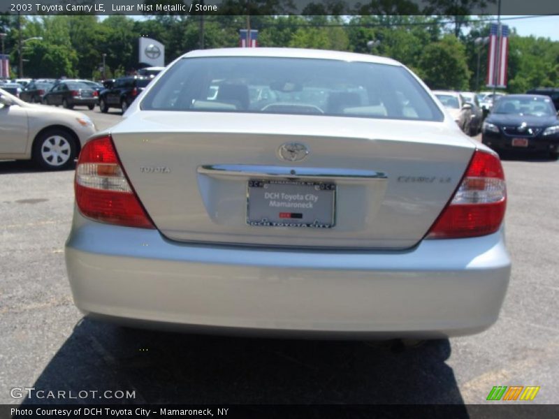 Lunar Mist Metallic / Stone 2003 Toyota Camry LE