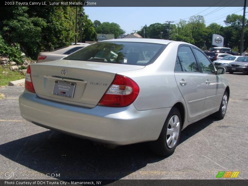Lunar Mist Metallic / Stone 2003 Toyota Camry LE