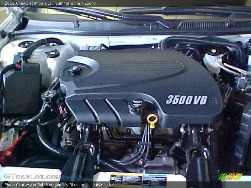 Summit White / Ebony 2010 Chevrolet Impala LT