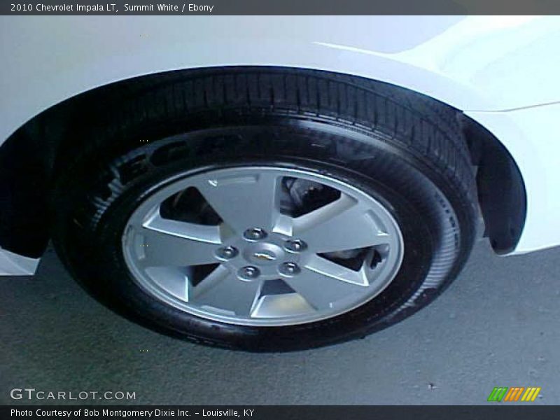 Summit White / Ebony 2010 Chevrolet Impala LT