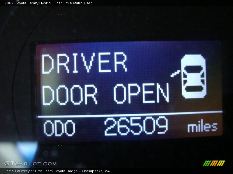 Titanium Metallic / Ash 2007 Toyota Camry Hybrid