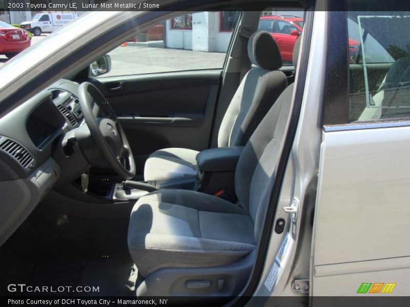 Lunar Mist Metallic / Stone 2003 Toyota Camry LE
