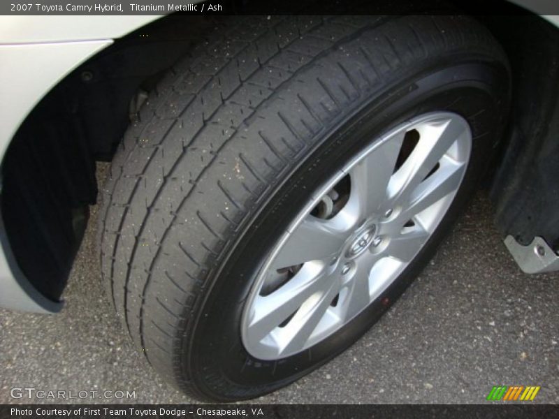 Titanium Metallic / Ash 2007 Toyota Camry Hybrid