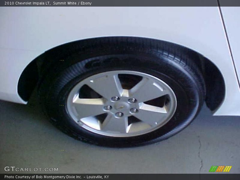 Summit White / Ebony 2010 Chevrolet Impala LT