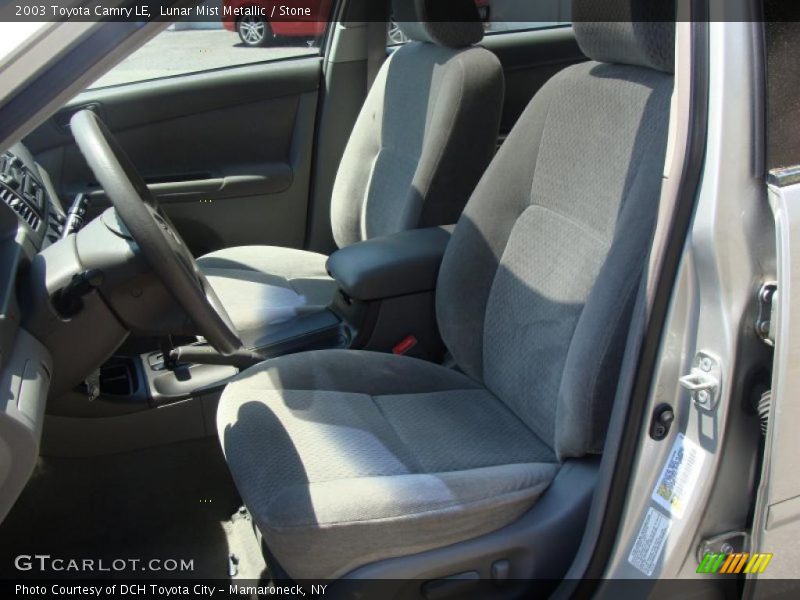 Lunar Mist Metallic / Stone 2003 Toyota Camry LE